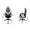 Sedia da gaming Huzaro Combat 5.0 bianco