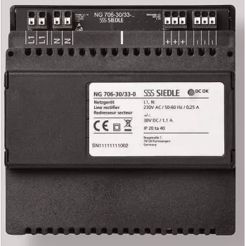 Siedle NG 706-30/33-0 alimentatore nero (210010267-00)