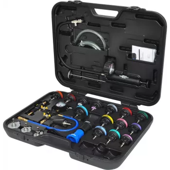 Set di diagnostica e manutenzione del sistema di raffreddamento ks tools MASTER 25 pezzi