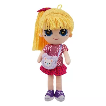 Bambola TULILO Maja Rug 38 cm — morbida bambola da gioco, altezza 38 cm