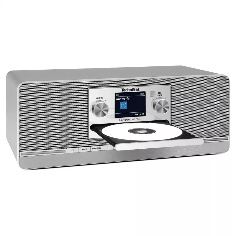 TechniSat DIGITRADIO 372 CD IR Internet analogico e digitale antracite, argento