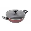 Pentola per minestra JATA TF928 3,6 L rossa alluminio