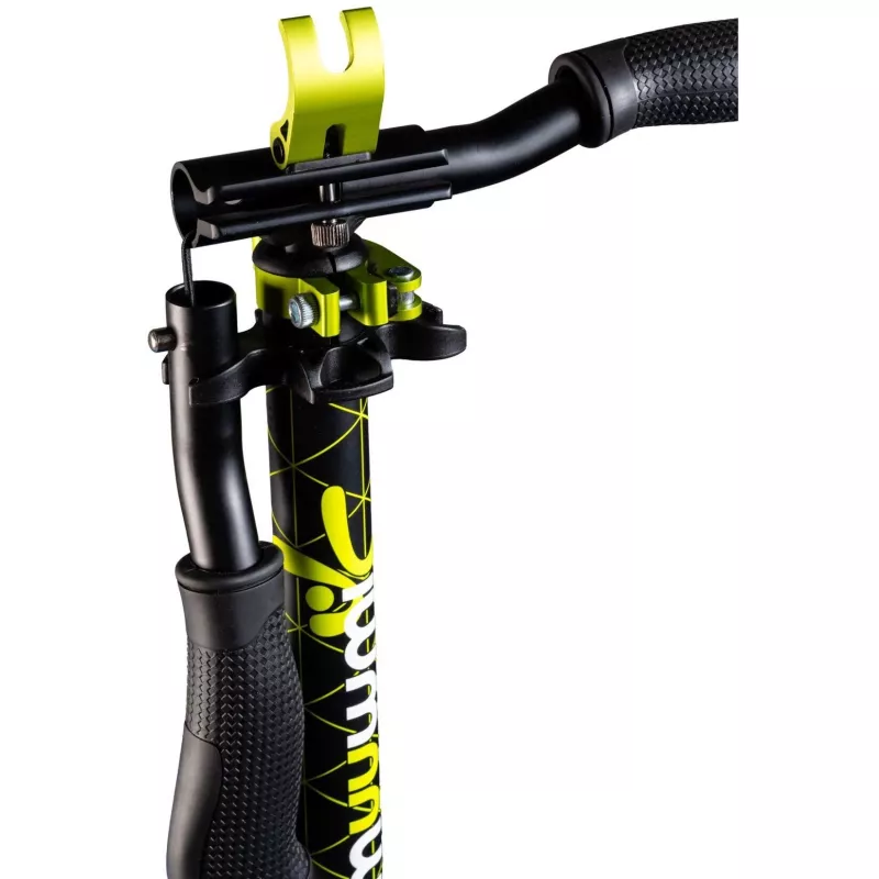 Monopattino in alluminio Pro 215 mm (nero/lime)