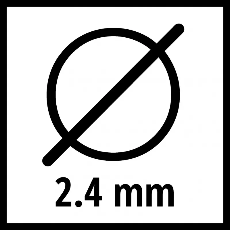 Filo da taglio per trimmer EINHELL Super Cut Line 2,4 mm, MPN 3436654, rocchetto singolo