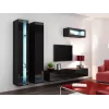 Scaffale Cama VIGO NEW 180/40/30 nero/nero lucido