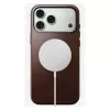 Custodia per cellulare Nomad Traditional Leather Case per iPhone 17 Pro Max, pelle/alluminio/microfibra, adatta per 6,9