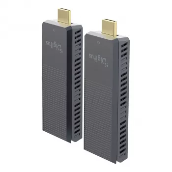 Set extender HDMI wireless DIGITUS DS-55359 — 4K/60Hz, 150 m, trasmettitore e ricevitore AV