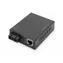 Digitus convertitore di media Gigabit PoE, RJ45 / SC, MM, PSE