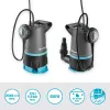 Pompa sommersa GARDENA 09018-47 — motore 550 W per rimozione e deviazione dell'acqua