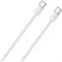 Cavo USB RealPower 404306 USB 2.0 1 m USB-C bianco