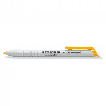 Pennarello indelebile Staedtler Lumocolor 768 punta bullet giallo