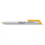 Pennarello indelebile Staedtler Lumocolor 768 punta bullet giallo