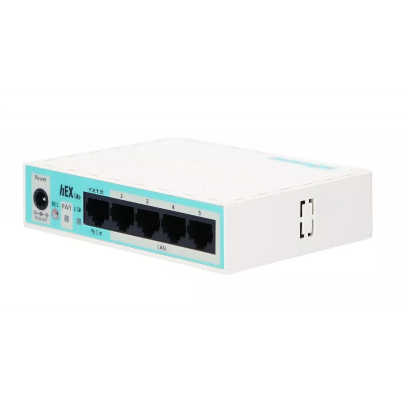 Router cablato Mikrotik hEX lite bianco
