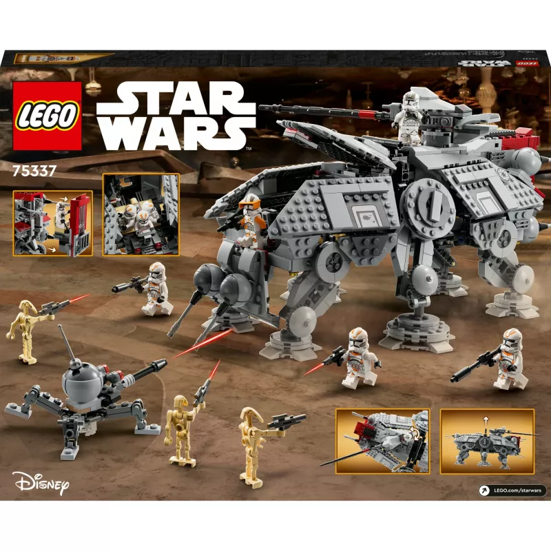 LEGO Star Wars: AT-TE Walker set con figure di droidi (75337)