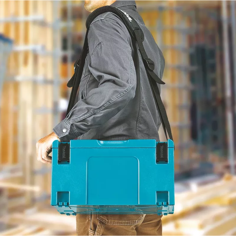 Makita MAKPAC borsa frigo isolata, taglia 4, 18 l, blu (198253-4)