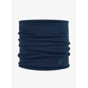 Buff Merinowolle scaldacollo e copri viso Sling modello 113018.779.10.00 – pesante, senza cuciture, unisex, blu