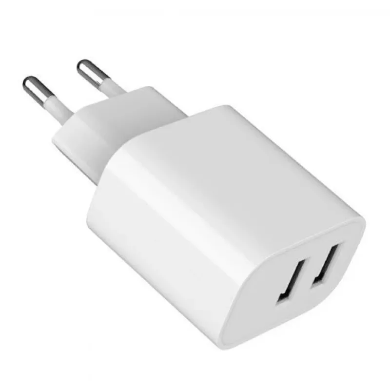 Caricabatterie Gembird TA-UC-2A12-01 da interno AC 2.4A 2 USB bianco