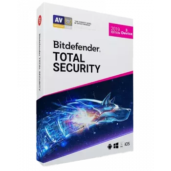 Bitdefender Total Security | 3 PC | 1 anno | Solo EU
