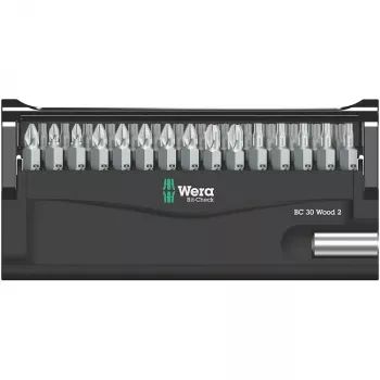 Wera 2 SB set di bit per cacciavite 30 pz. Phillips Pozidriv
