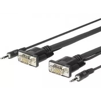 Vivolink PROVGAMCS4.6 adattatore per cavo video 4,6 m VGA (D-Sub) + 3,5 mm nero