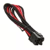 Cavo SilverStone PCIe 8 pin su PCIe 6+2 pin, 250 mm – nero/rosso