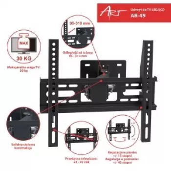 Supporto LCD AR-49 22-47'' 30KG