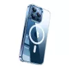 Custodia protettiva magnetica Torras GUARDIAN per iPhone 15 Pro Clear finitura Diamond