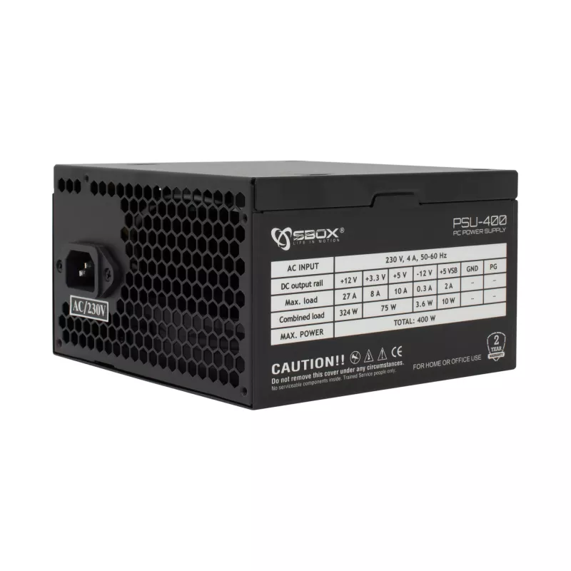 Case per computer Sbox PCC-12 MicroATX nero