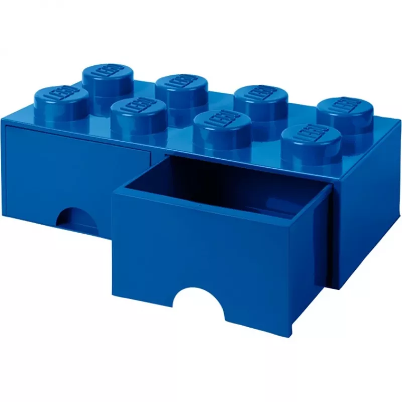 Copenhagen R.C. LEGO scatola di stoccaggio mattoncini 8 blu | RC40061731