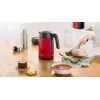 Bollitore elettrico Bosch TWK7L464 – capacità 1,7 L, 2400 W, rosso, corpo in plastica