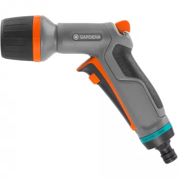 Pistola spruzzatrice per pulizia Comfort ecoPulse, pistola a spruzzo grigio/arancione