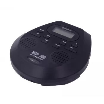 Lettore CD portatile Denver DMP-395B nero riproduzione MP3 display LCD