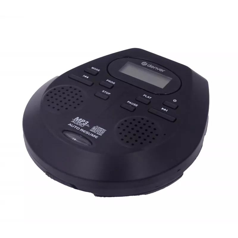 Lettore CD portatile Denver DMP-395B nero riproduzione MP3 display LCD