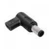 Akyga AK-ND-C08 adattatore di ricarica USB-C a DC 7,4 x 5,0 mm + pin per notebook, 18,5-20 V, 100 W, per Dell