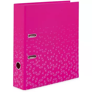 Raccoglitore ad anelli HERMA Color A4 rosa anello a D cartone 1 pezzo