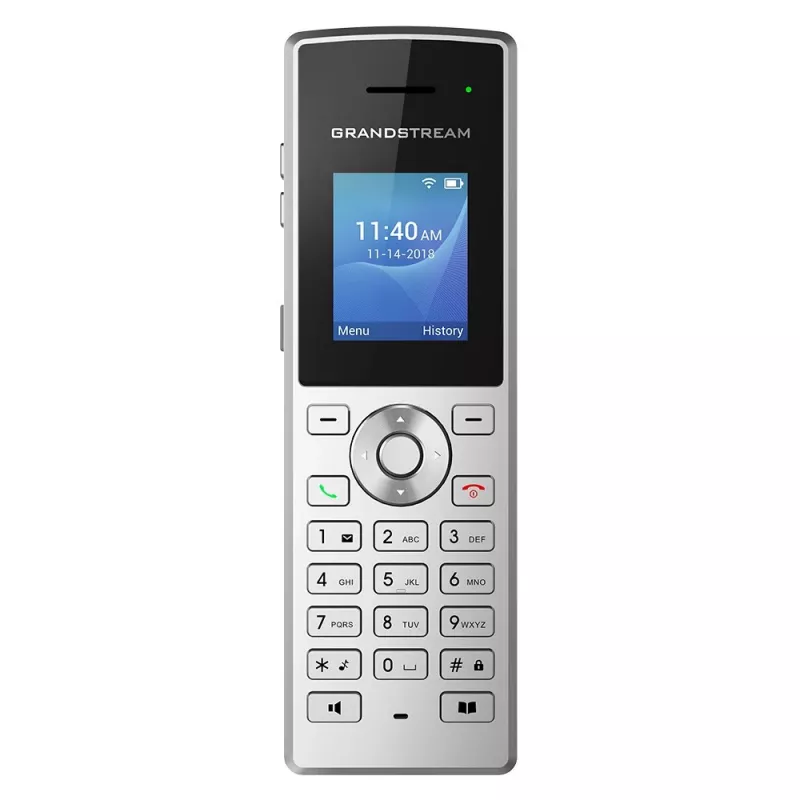 Grandstream Networks WP810 telefono IP nero. Metallic 2 linee TFT Wi-Fi