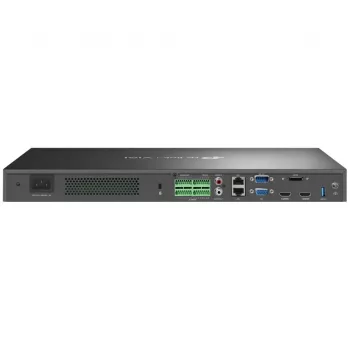 Videoregistratore di rete TP-Link VIGI NVR 64 canali, 64 ingressi, 4K 3840×2160, riproduzione 16 canali, HDD SATA, 64 TB max, 2×LAN, USB-A