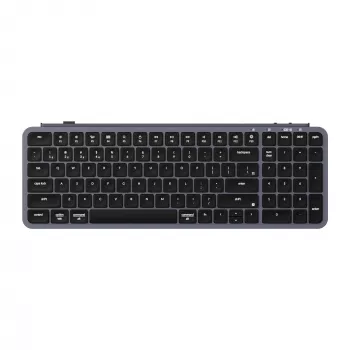 Tastiera wireless Keychron B2 Pro - Layout US - Scissor Ultra Low Profile - Space Grey