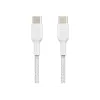 Belkin BOOST CHARGE - cavo USB - USB-C 24 pin (M) a USB-C 24 pin (M) - USB 2.0 - 2 m - bianco