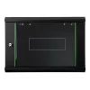 DIGITUS Dynamic Basic DN-19 16-U-EC-SW - armadio - armadio di rete - adatto per montaggio a parete - nero, RAL 9005 - 12U - 48,3 cm (19 inch)