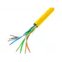 Cavo di rete LANBERG LCU5-10CC-0305-Y U/UTP Cat5e 305 m, 24 AWG CCA, giallo