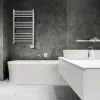 Termoarredo elettrico per bagno Adler AD 7824 600 W, bianco, IP24, a parete, 500×900 mm
