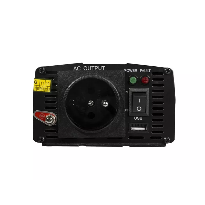 Inverter Green Cell INV14 300W DC 24V a 230V con USB, presa Type-E, raffreddamento attivo