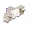 Modulo Keystone DeLOCK 88121 piatto viola RJ-45 10 pezzi