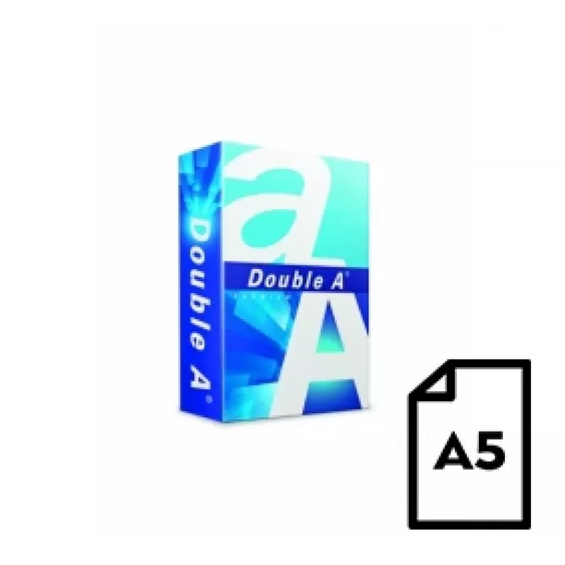 Carta Double A (categoria A), A5, 80 g, 500 fogli