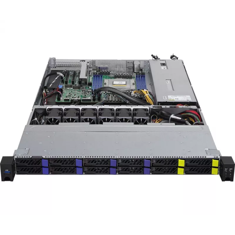 ASRock 1U8S4E-GENOA/2T barebone server socket SoC SP5 (LGA 6096) rack (1U)