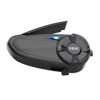 Interfono per moto EJEAS Q7 headset Bluetooth per casco con lunga portata e comunicazione vivavoce
