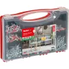 Kit di fissaggio FISCHER Meister-Box XL 210 pezzi – assortimento di tasselli, viti ed elementi di fissaggio