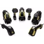 Datalogic PowerScan PM9600 - kit USB - lettore di codici a barre - portatile - SR - imager 2D - decodifica - RF(433 MHz) (PM9600-SR433RBK12)