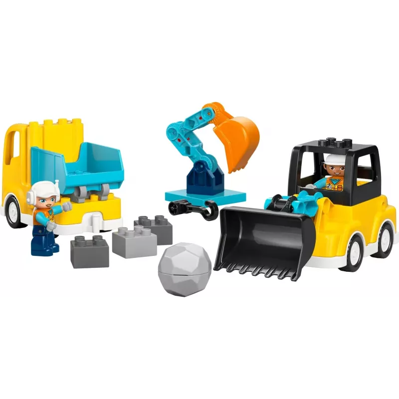 LEGO DUPLO 10475 3-in-1 Veicoli da cantiere